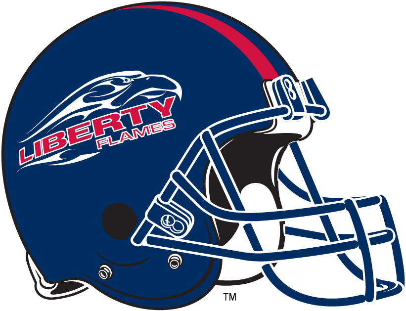 Liberty Flames 2004-2012 Helmet Logo diy iron on heat transfer